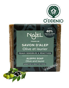 【Najel】40%月桂油阿勒坡手工古皂185g