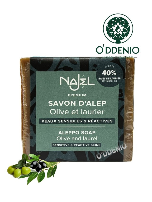 【Najel】40%月桂油阿勒坡手工古皂185g